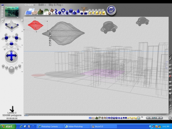Creation of In the Future....: Step 21